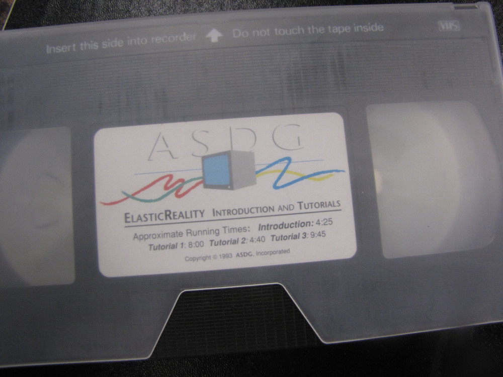 Elastic Reality Professional Warping & Morphing Software Macintosh (1993) - ASDG