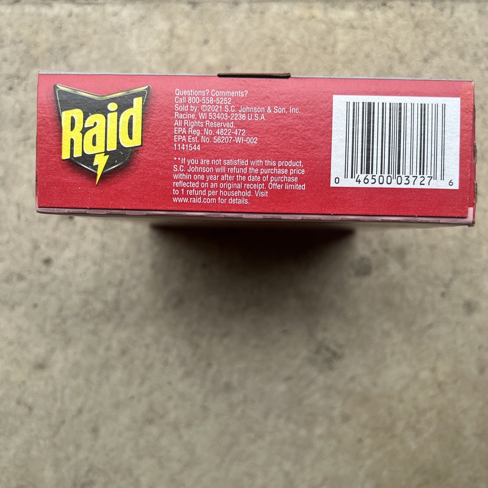 RAID Double Control Large Roach Baits, 8 ct.