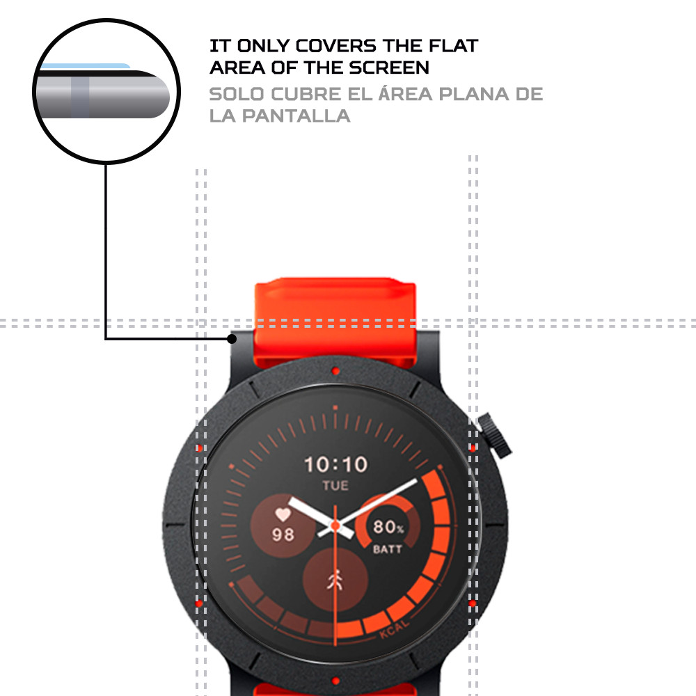 ANTISHOCK Screen protector for Nothing CMF Watch 3 Pro