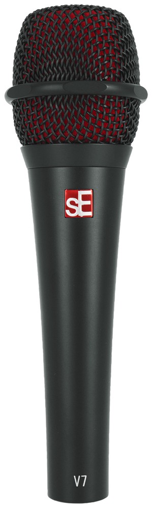 Se Electronics V7 Black All-Metal Handheld Dynamic Microphone Supercardioid Mic