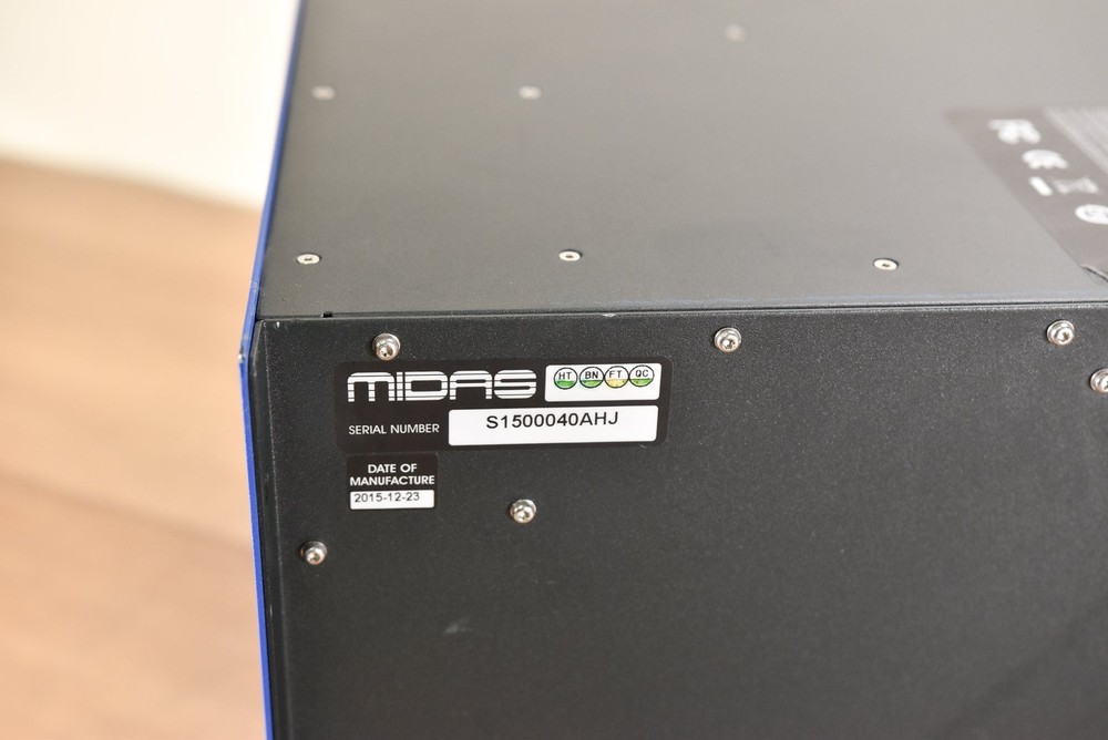 Midas PRO6 64-Channel Digital Console with DL371 Audio System Engine CG00XDD