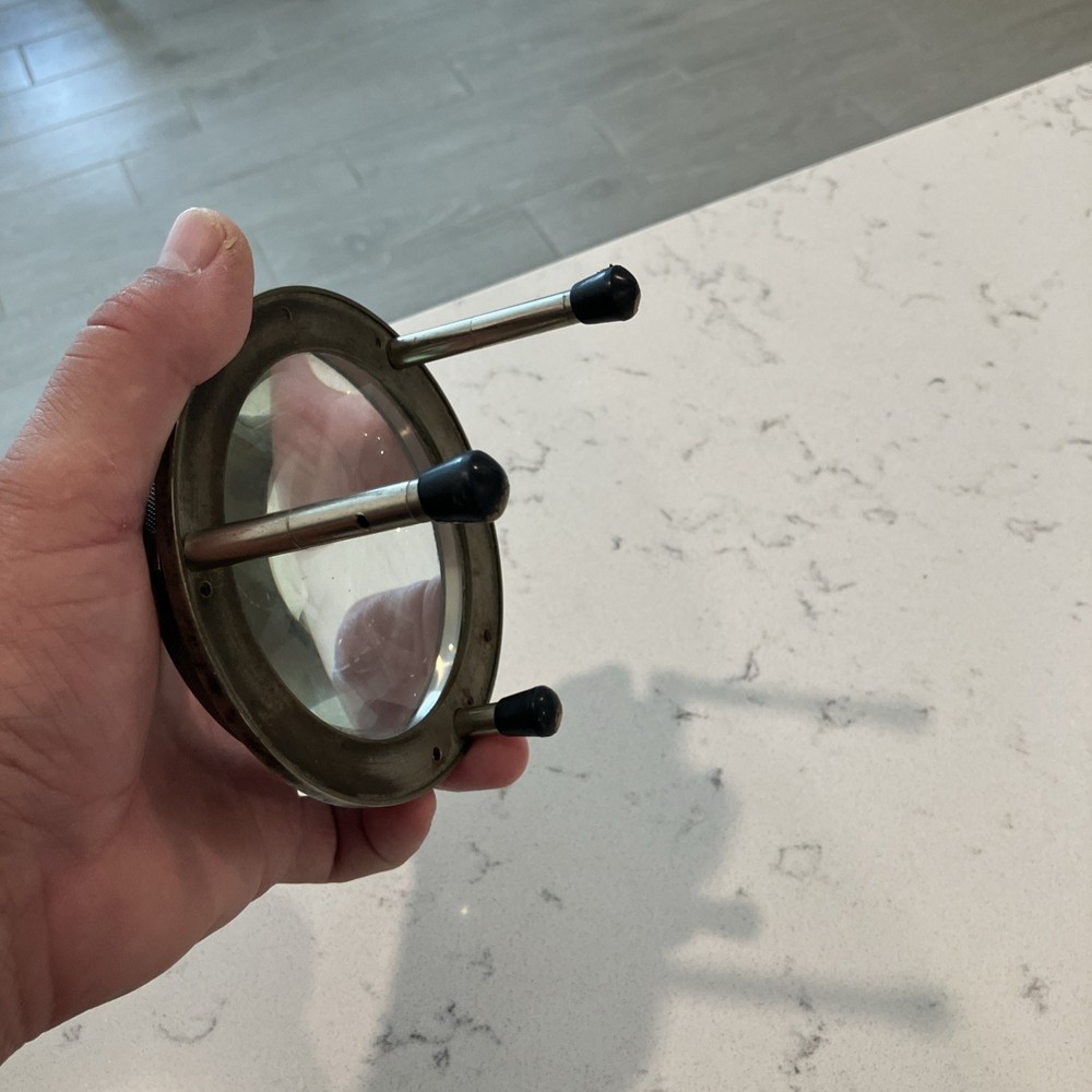 Vintage Chart Magnifier Optical Loupe?