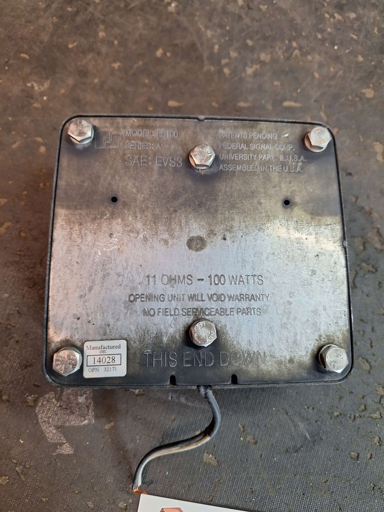 Federal signal ES100 Speaker 100 watt