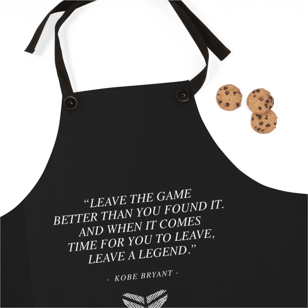 Kobe Bryant Statue Tribute Apron