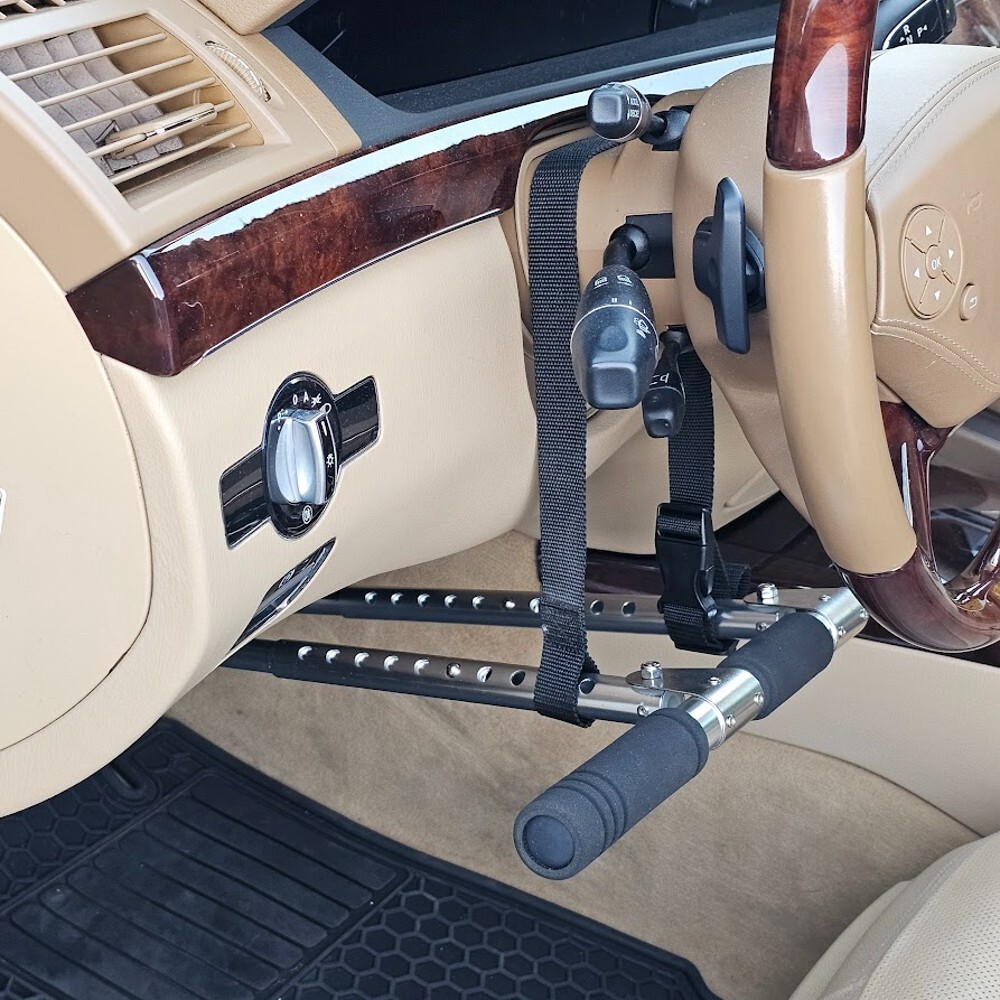 push Controls handle for Automatic Car. Disability Handicap - SCI - Driving Aid