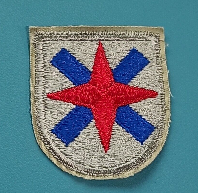 14th Army Corps Patch-Cut Edge-Snow Back-Original WW-II (1 Patch)*