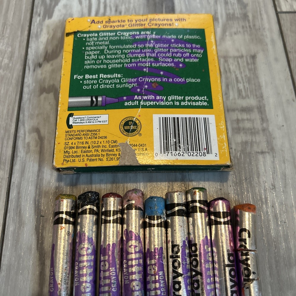 Crayola Glitter Crayons 8-Glitter