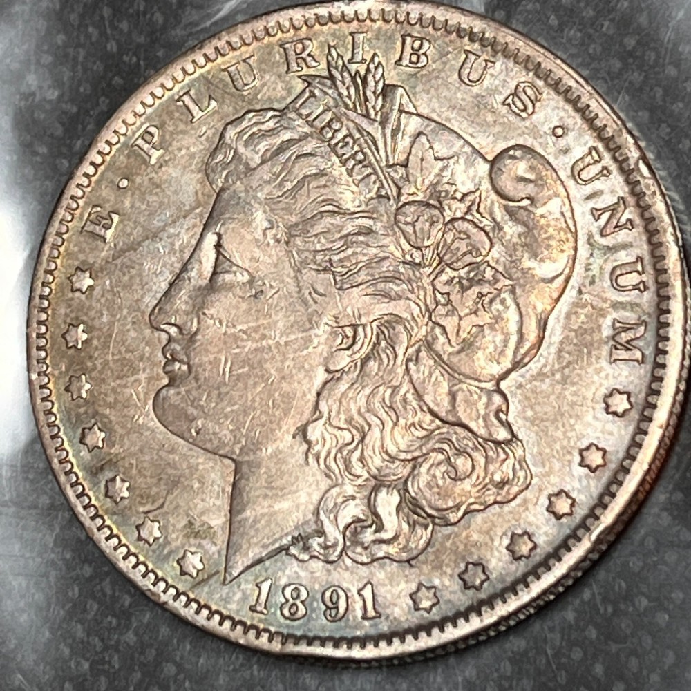 1891 O MORGAN SILVER DOLLAR #1026