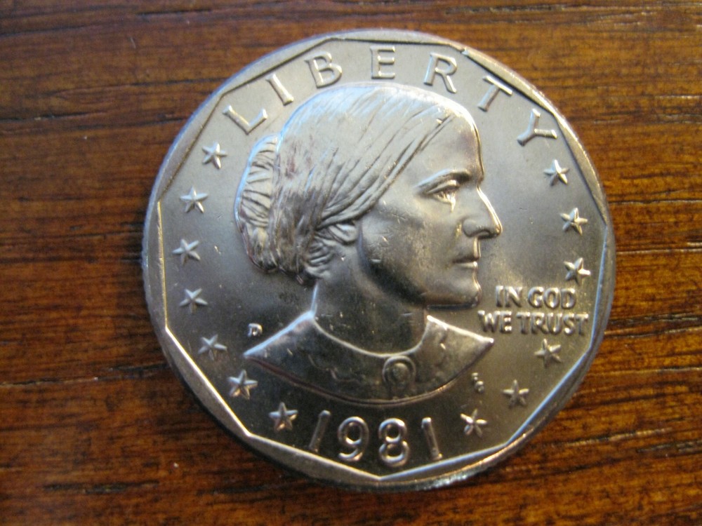 1981 D Susan B Anthony Dollar Gem BU!