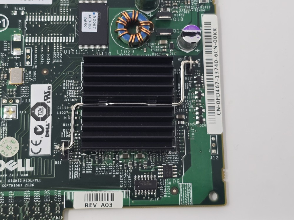 Dell M778G PERC 5/E 2 Channel 8PORT PCI-E SAS Controller Full Height