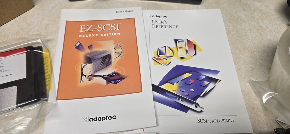 Adaptec AHA-2940 Ultra Kit SCSI Adapter & Software Complete New