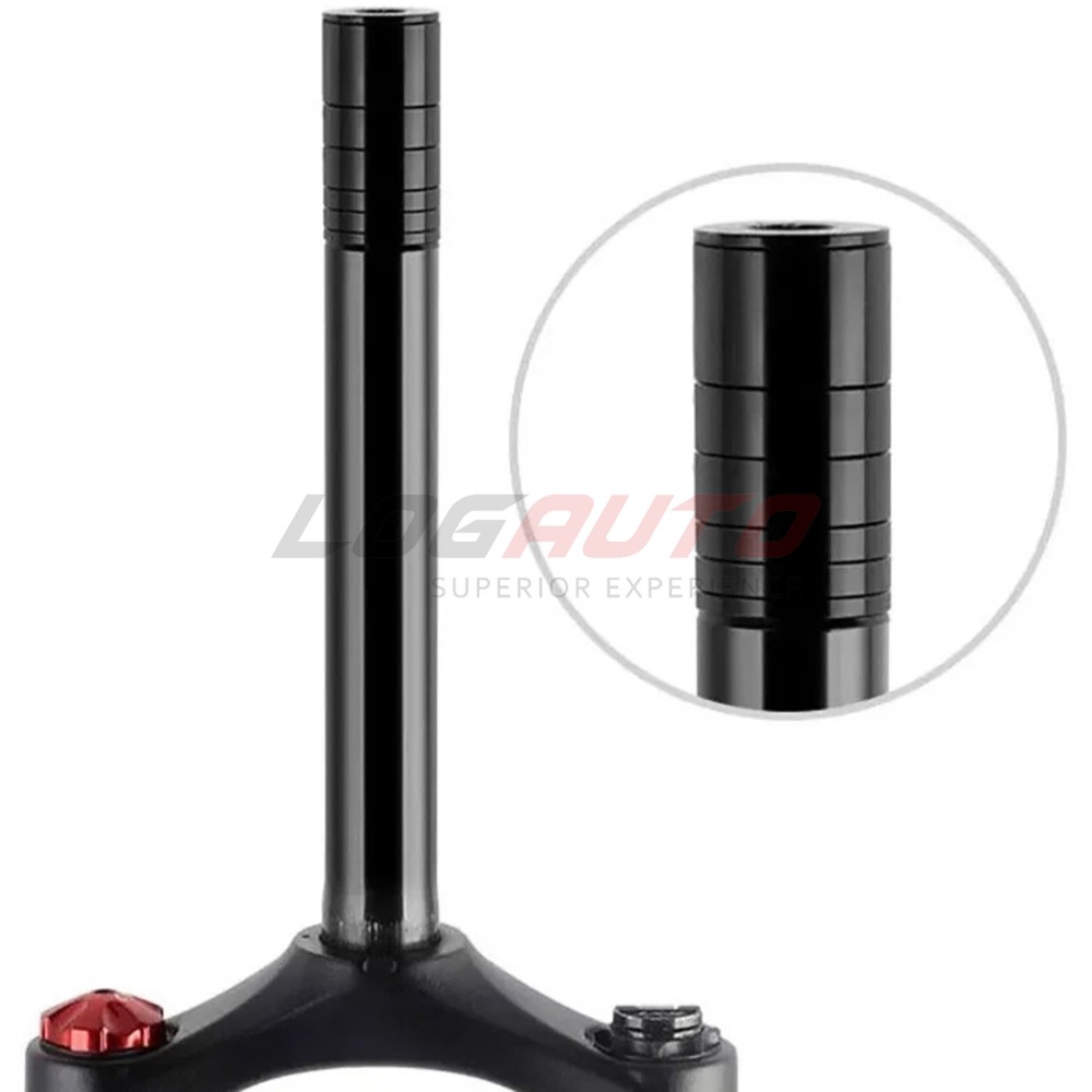 Bicycle Handlebar Front Fork Stem Riser Extender Adaptor Bike Hidden Extension