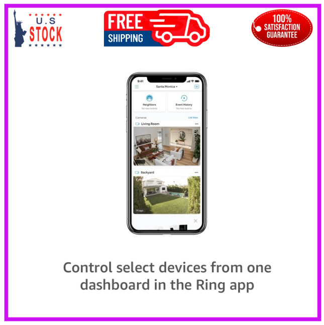 Ring - Alarm Contact Sensor (2nd Gen) (6-Pack) - White