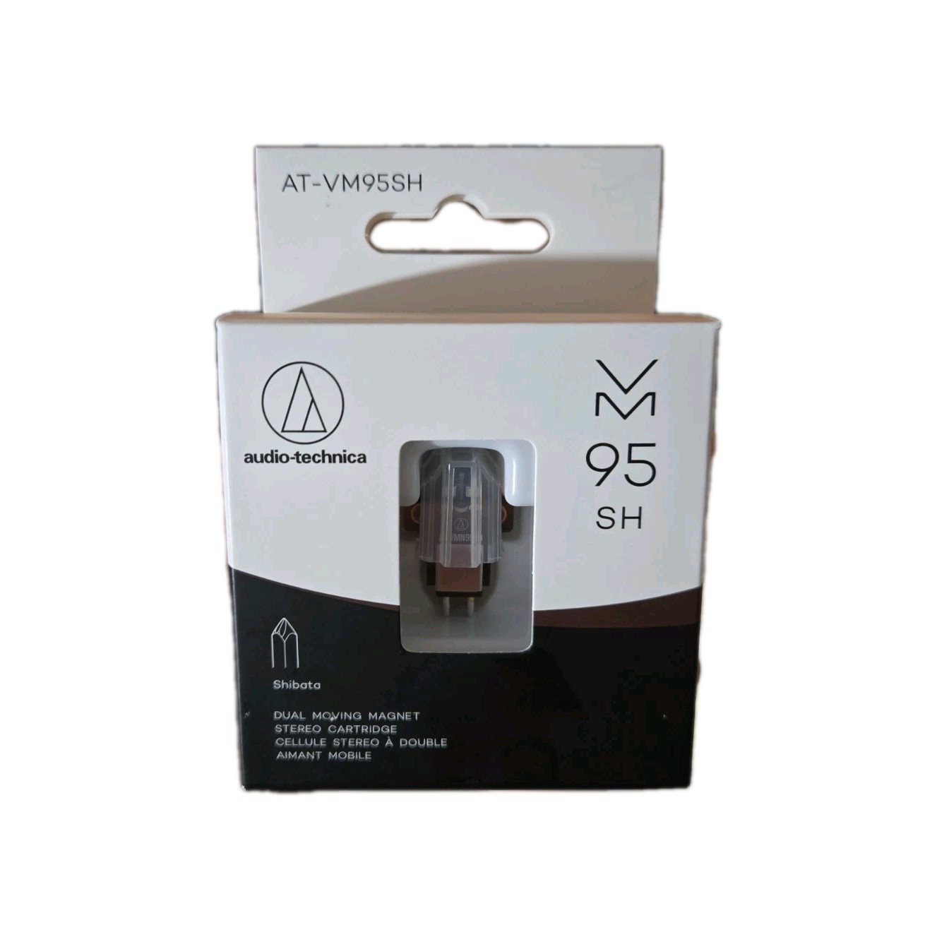 Audio-Technica AT-VM95SH Dual Moving Magnet Stereo CARTRIDGE with shibata stylus