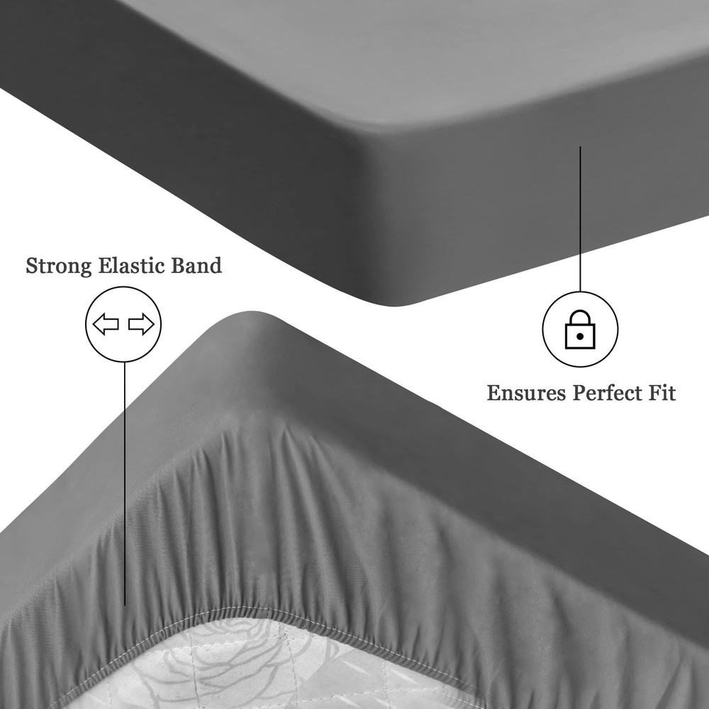 Sufdari Full Size Mattress Protector,Waterproof Mattress Protector,Fitted She...