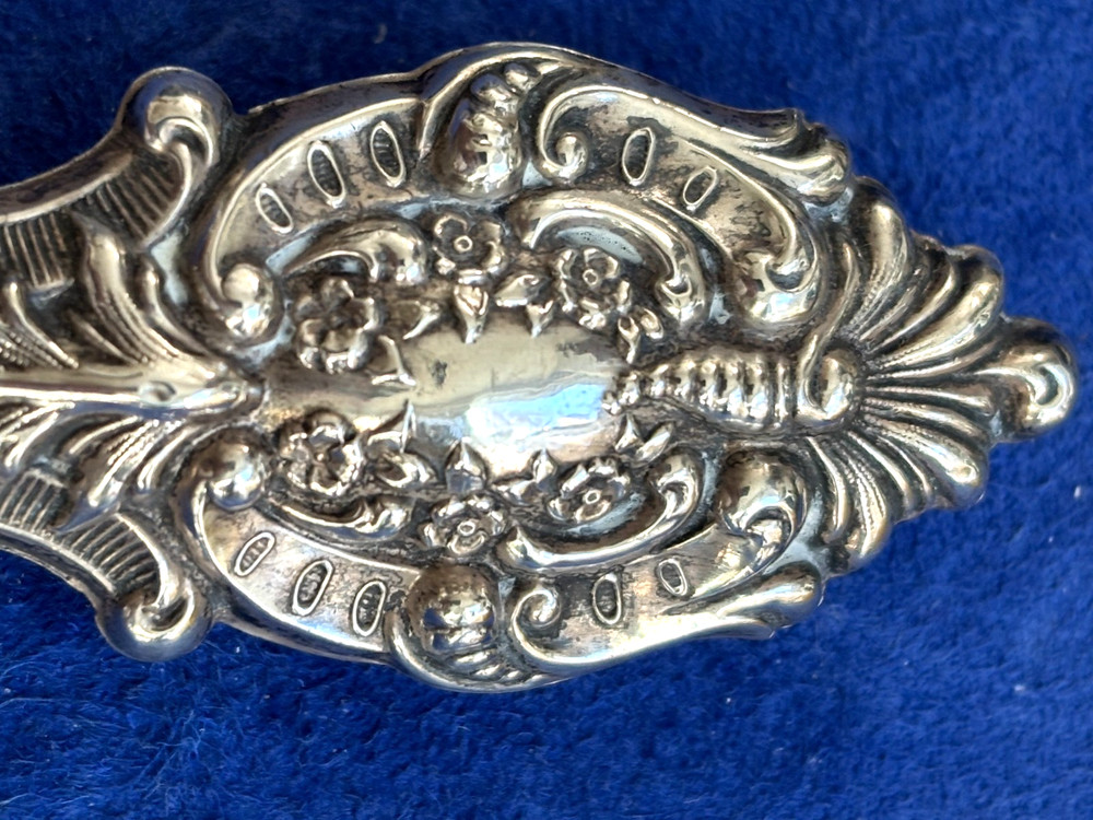 TAMPON, EPONGE, LETTRE, TIMBR,E STERLING SILVER