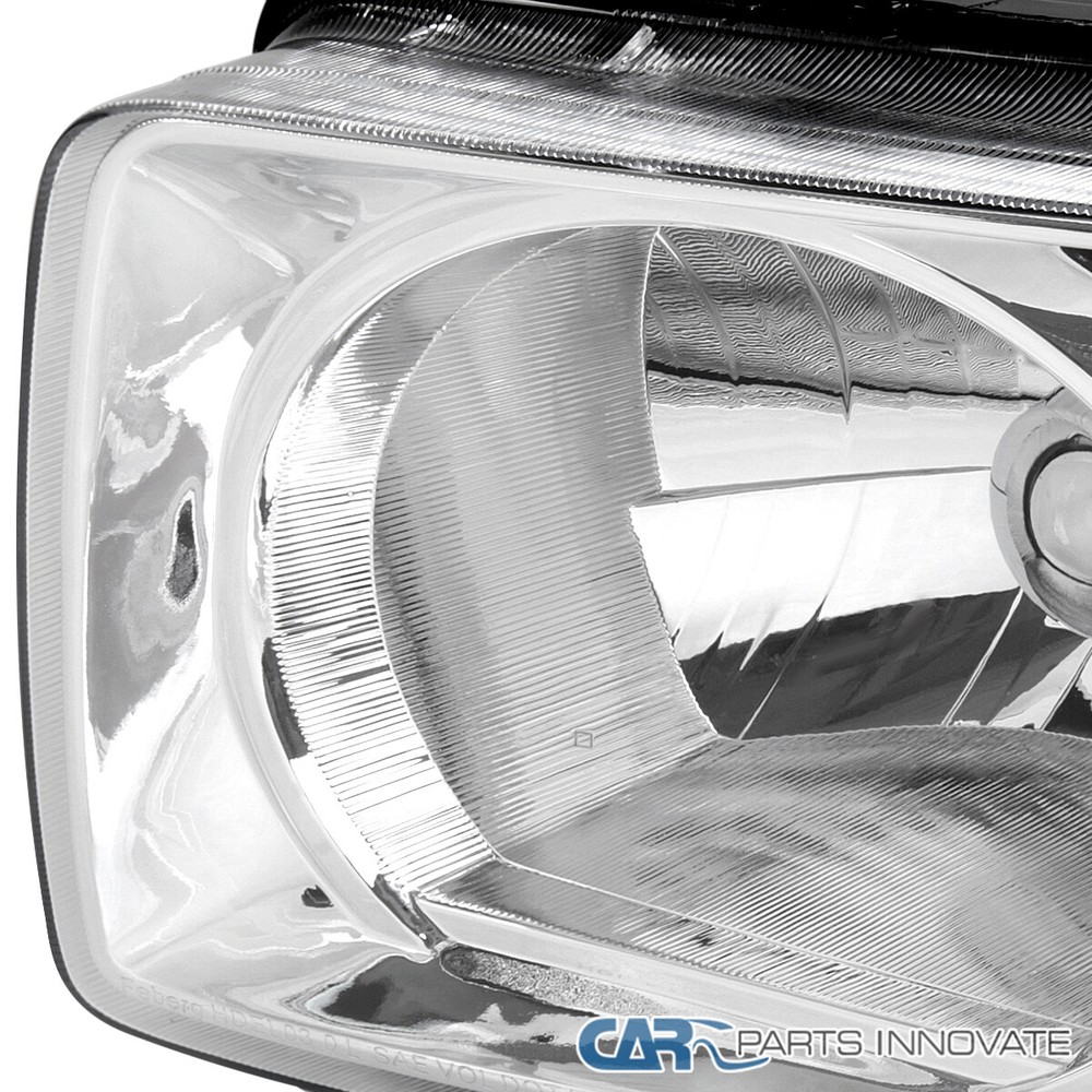 Fits 2003-2008 Honda Element Clear Headlights Left+Right Pair Assembly 03-08