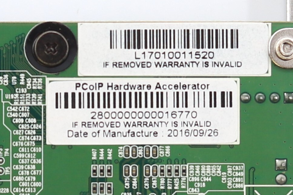 Teradici APEX 2800 PCoIP High-Profile Hardware Accelerator Card Tested Working