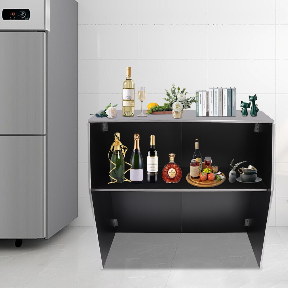 Foldable Bar, Portable Event Bar, Portable Bar Cabinet
