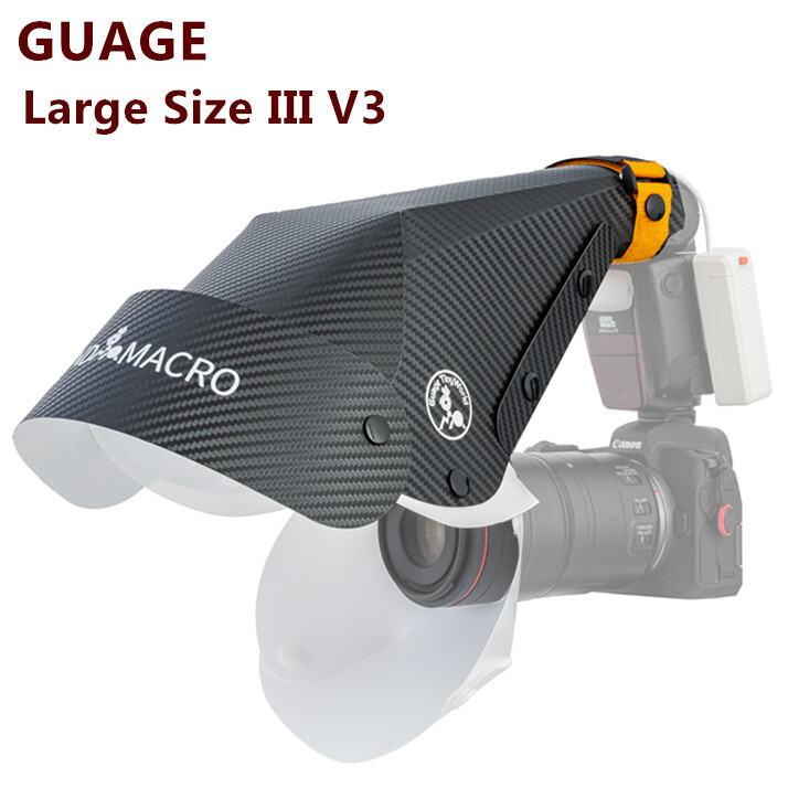 GUAGE Universal Macro Flash Speedlite Softbox Diffuser Reflector Snoot 250*360mm
