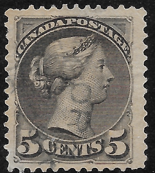 1870 CANADA  Sc#38 used    VF