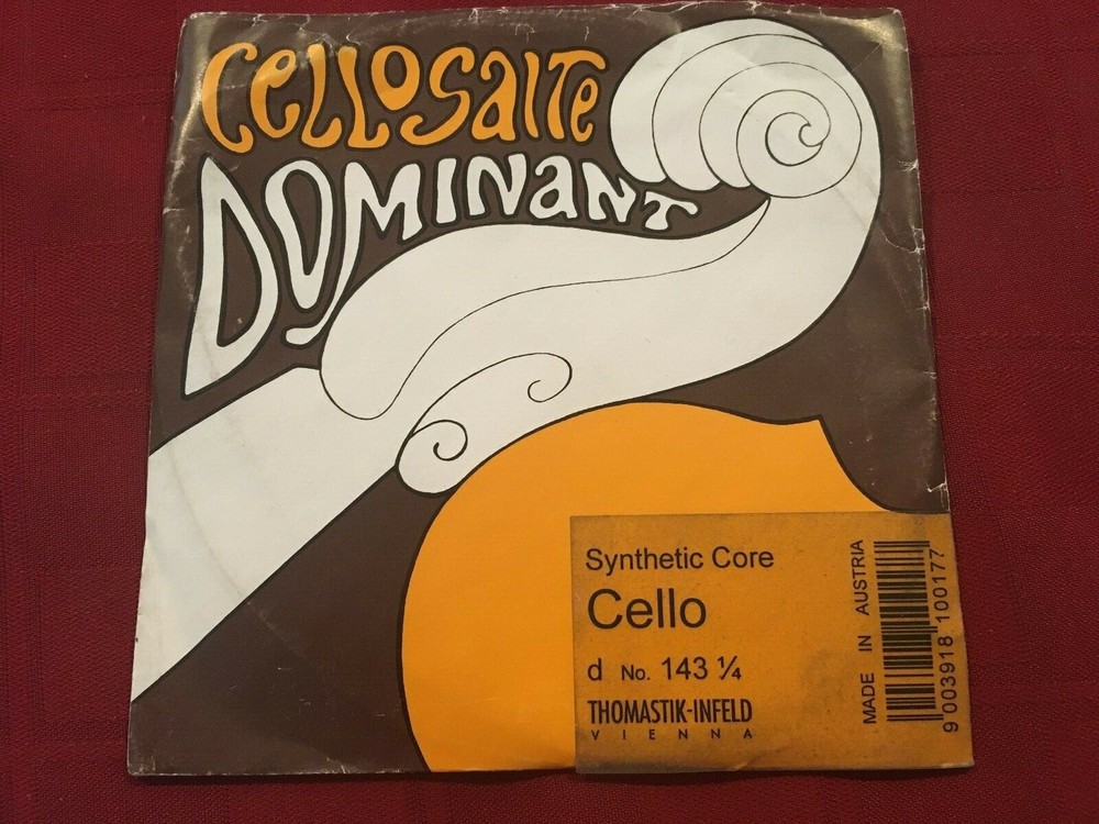 THOMASTIK INFIELD DOMINANT 1/4 CELLO D STRING - 143DQ