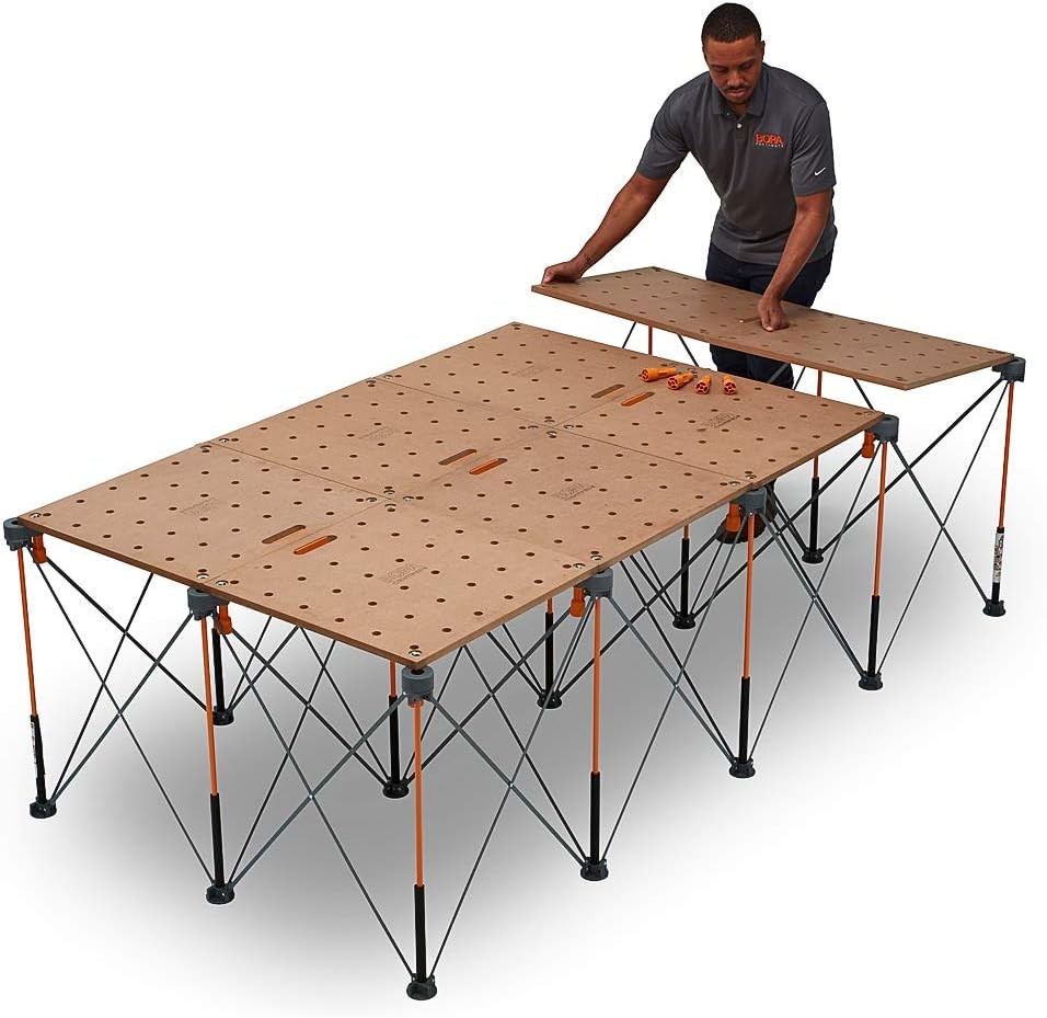 Centipede Workbench Table Top - 24" x 48" - Includes Wood Top