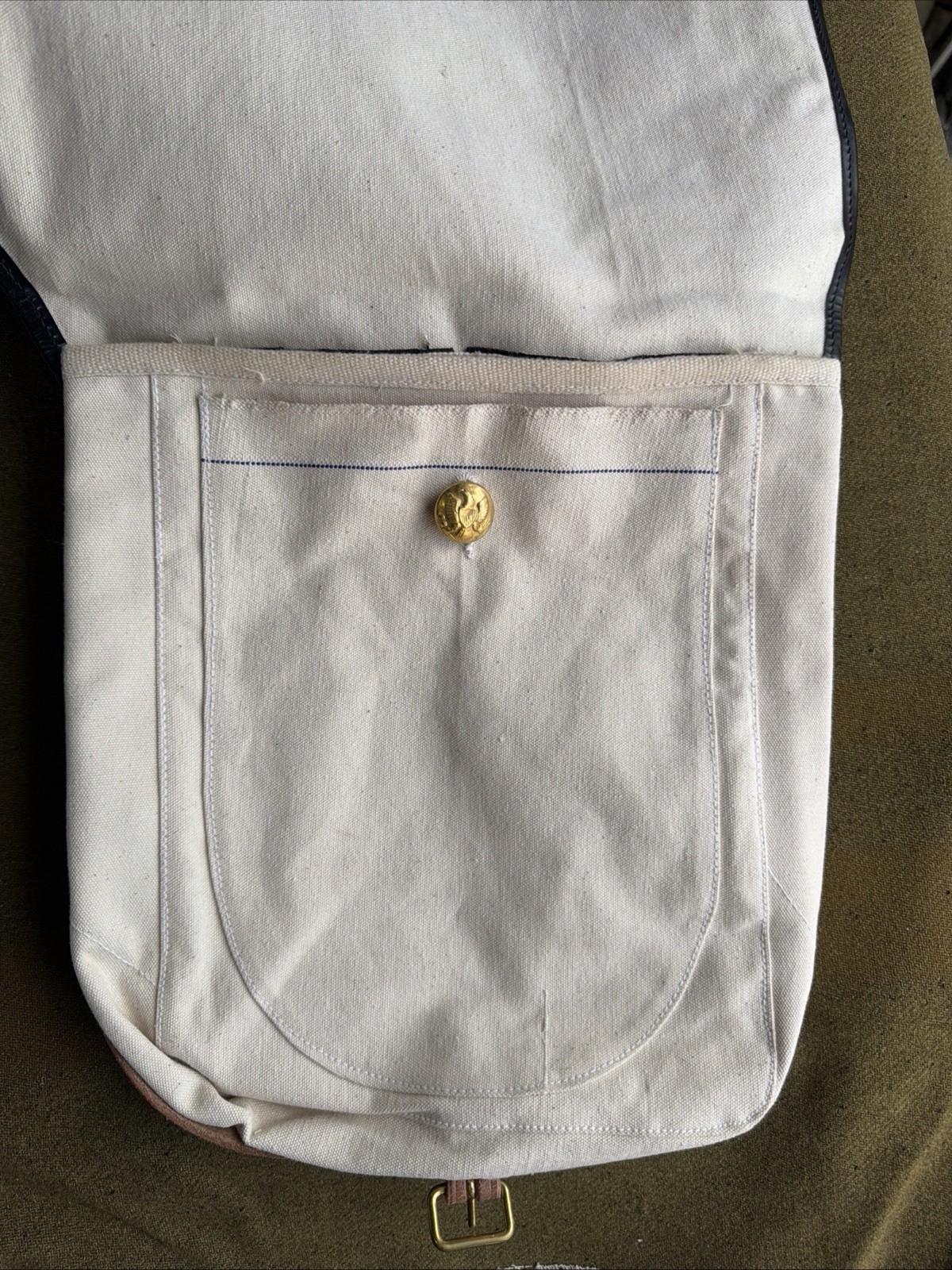 US M1874 Haversack with "US" Stencil