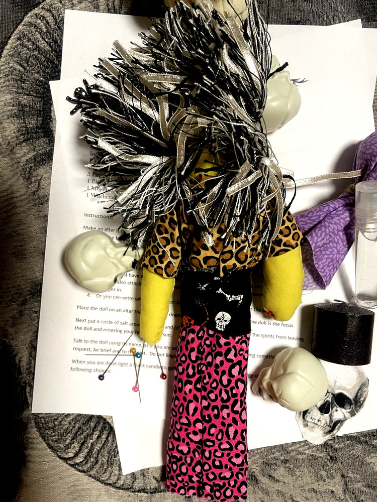 Witchcraft Voodoo Doll ~ Tabitha~ 6 pc Kit `Justice Revenge Curses` Get Even