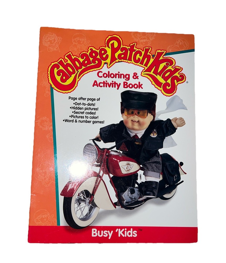 Cabbage Patch Kids Busy ‘Kids Coloring & Activity Book