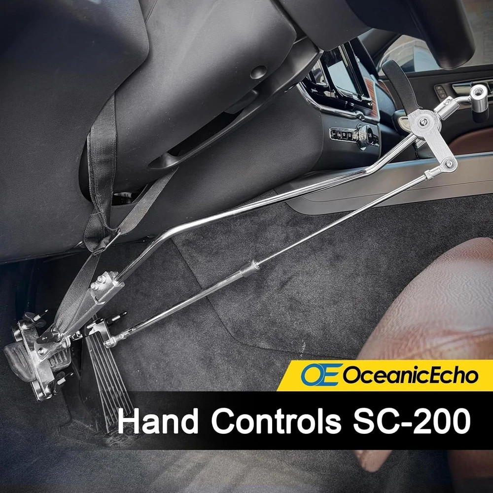 Hand Controls for Disabled Drivers New Model Push and Updated Brake Clamp Pull A