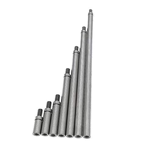 Dial Digital Indicator Extension Stem Set 4.5mm Diameter 10 15 20 M2.5 Thread