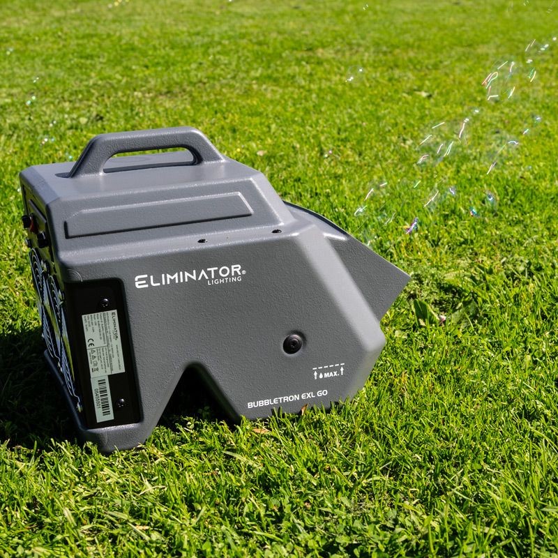 Eliminator ADJ BUBBLETRON EXL GO Portable High Output Bubble Machine with Remote