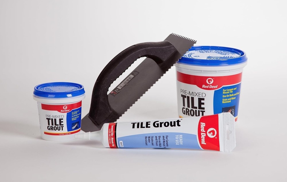 Professional Quality White Tile Grout - Versatile Adhesion for Walls & Floors