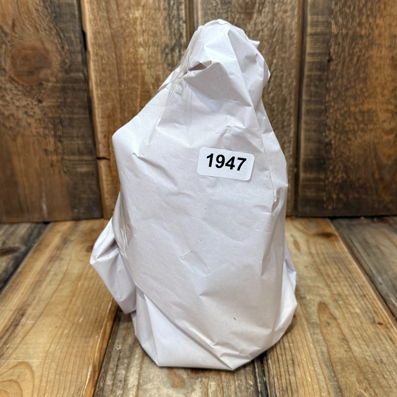 POTTERY BARN Fantastical Forest Glass Decanter 4.5" X 10" ~ BEAR, FOX, QUAIL