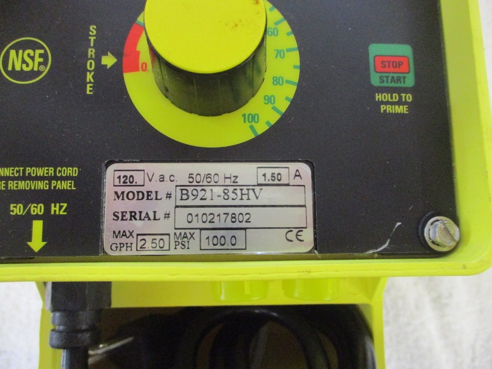 LMI Microprocessor Dosing Pump B921-85HV