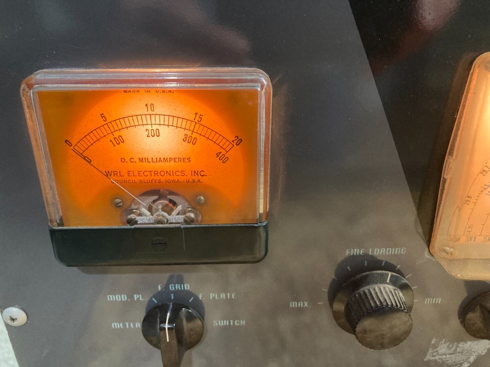 WRL Electronics Model 300-A Vintage Transmitter (Untested, Parts or restoration)