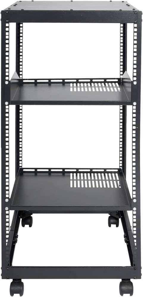 20U Adjustable Depth Server Rack, 23''-40'' - Wall/Mount Casters & Accessories