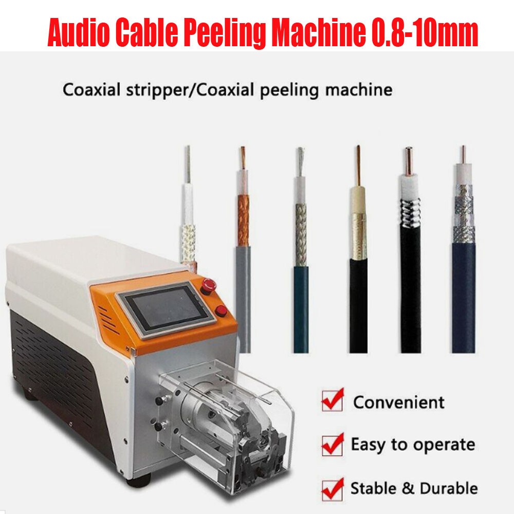 Auto coax cable stripping machine Coaxial Cable Stripping Machine 110V