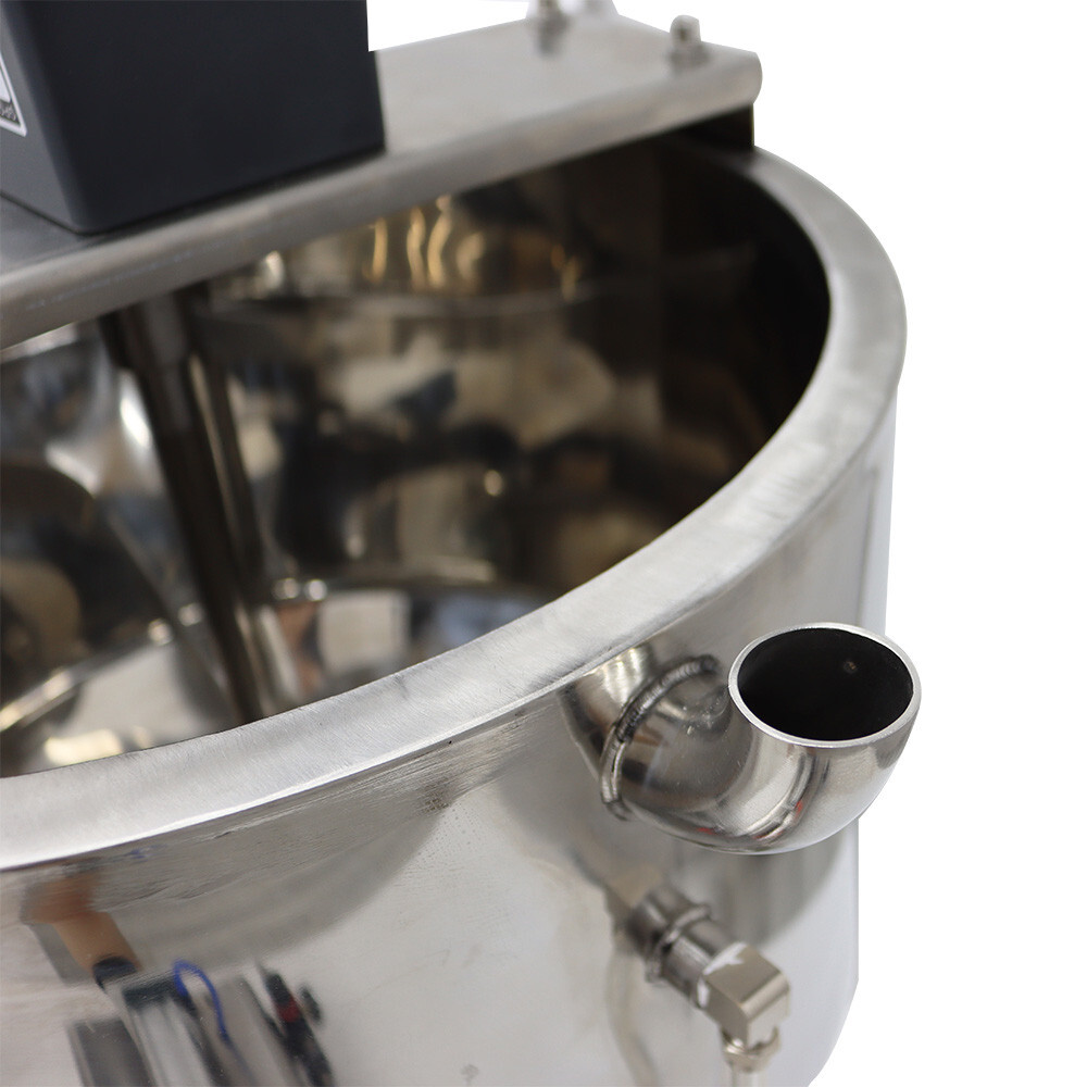 110V 50-500ml Pneumatic Paste liquid Heating Filling Machine Single-head