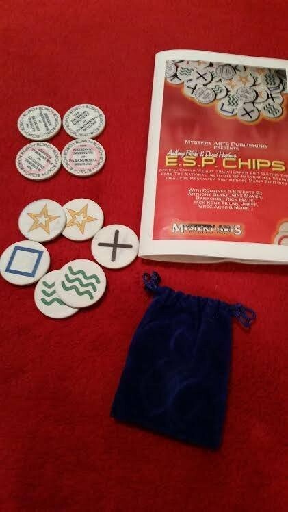 E.S.P. Chips by Anthony Blake, David Harber Magic Trick Mentalism