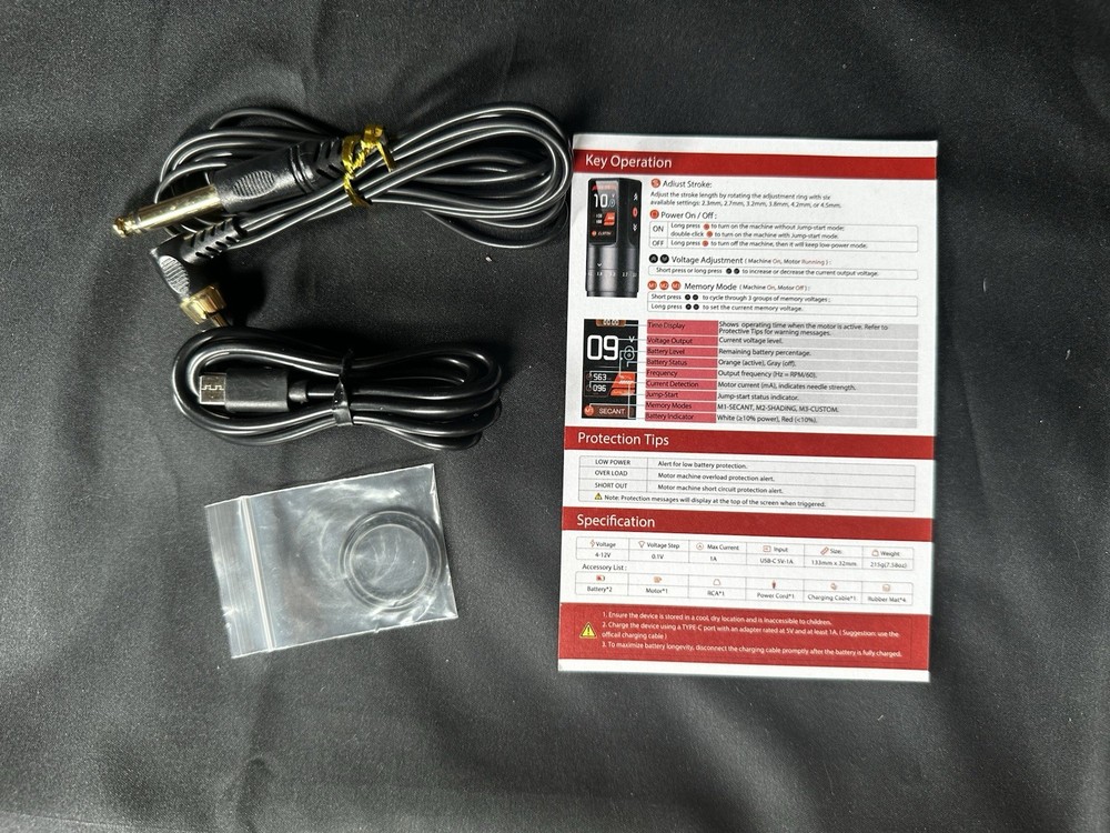 CPTINK ONE 6 Stroke Adjustable Tattoo Machine.