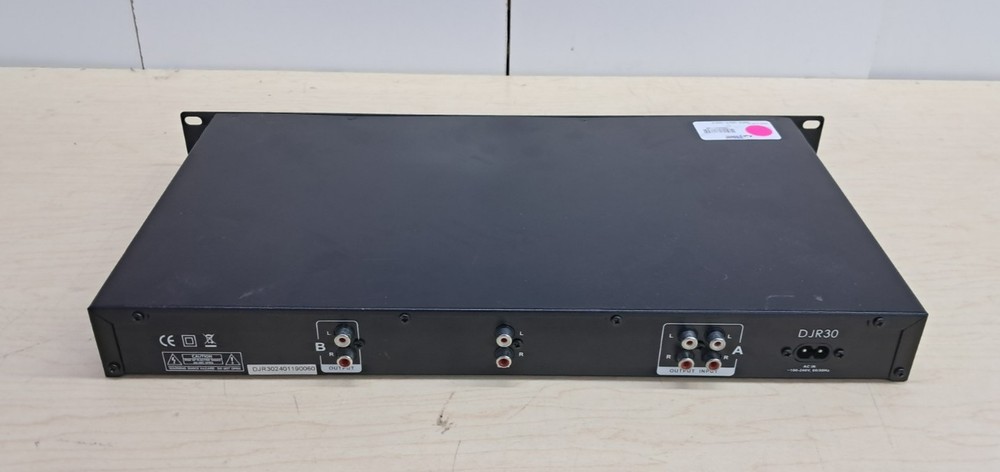 EMB DJR20 USB/SD Digital Player Recorder Rack Mount Used