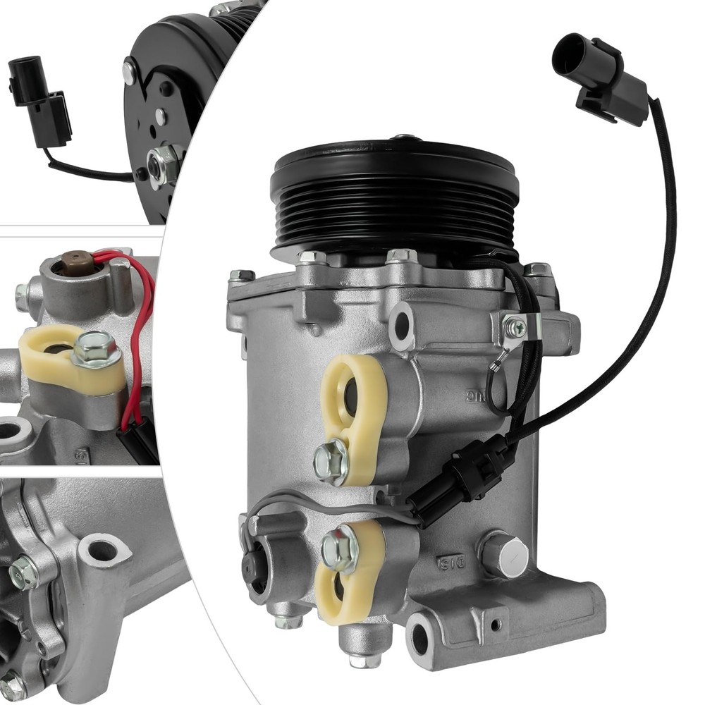 AC Compressor with Clutch Compatible for Lancer Eclipse 2.0L 2000-2007 CO10596AC