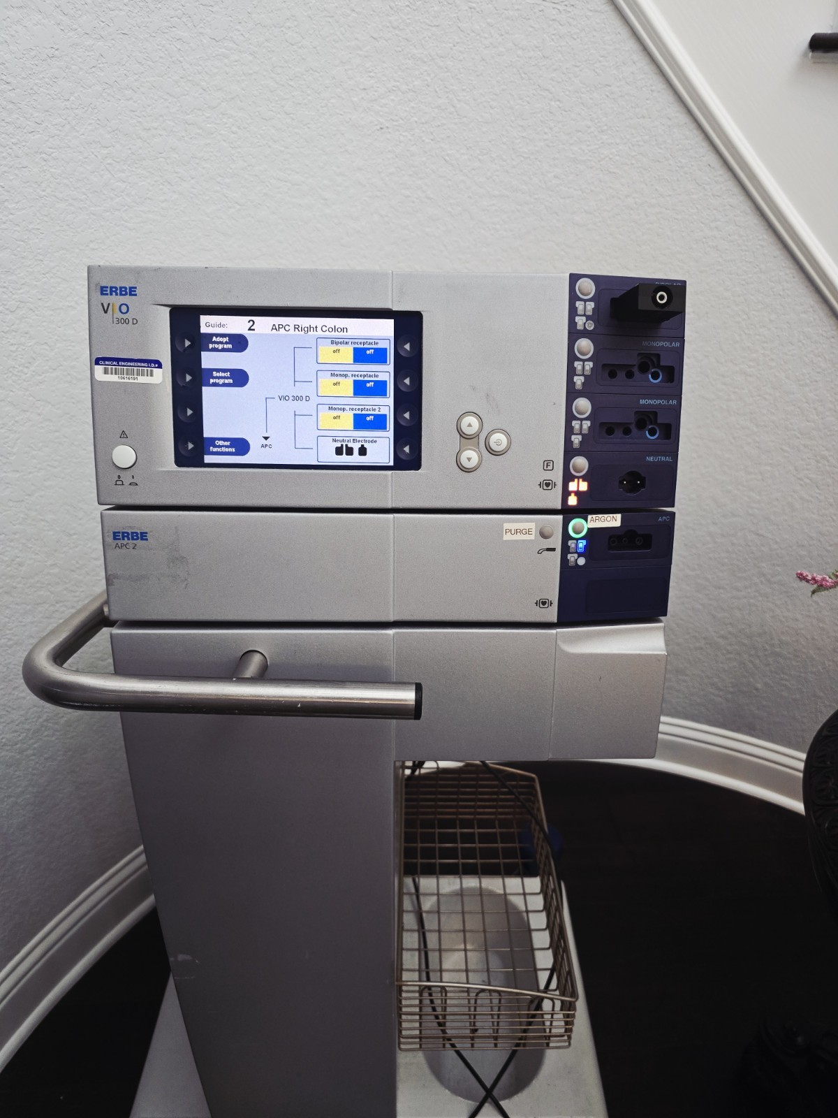 Erbe Vio 300D Erbe APC 2 ERBE EIP 2 ESU System with 2 FOOTSWITCHES W WARRANTY