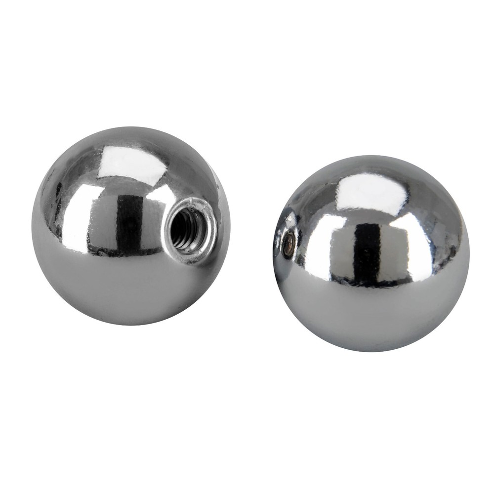 2pc Chrome Seat Adjuster Knobs 1967-77 or Door Pull Handles 1964-67 for Corvette