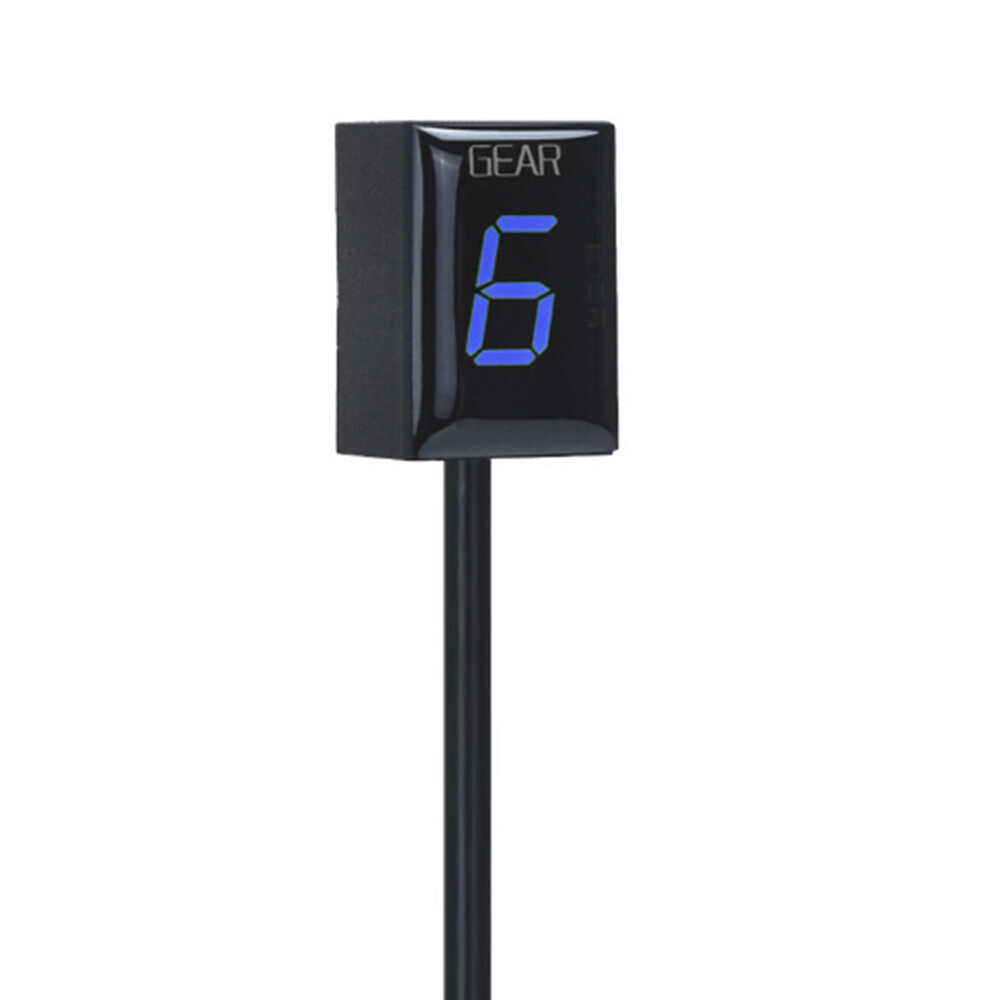 Motorcycle Gear Indicator Blue Display for Suzuki GSX1300R Hayabusa 1999-2007