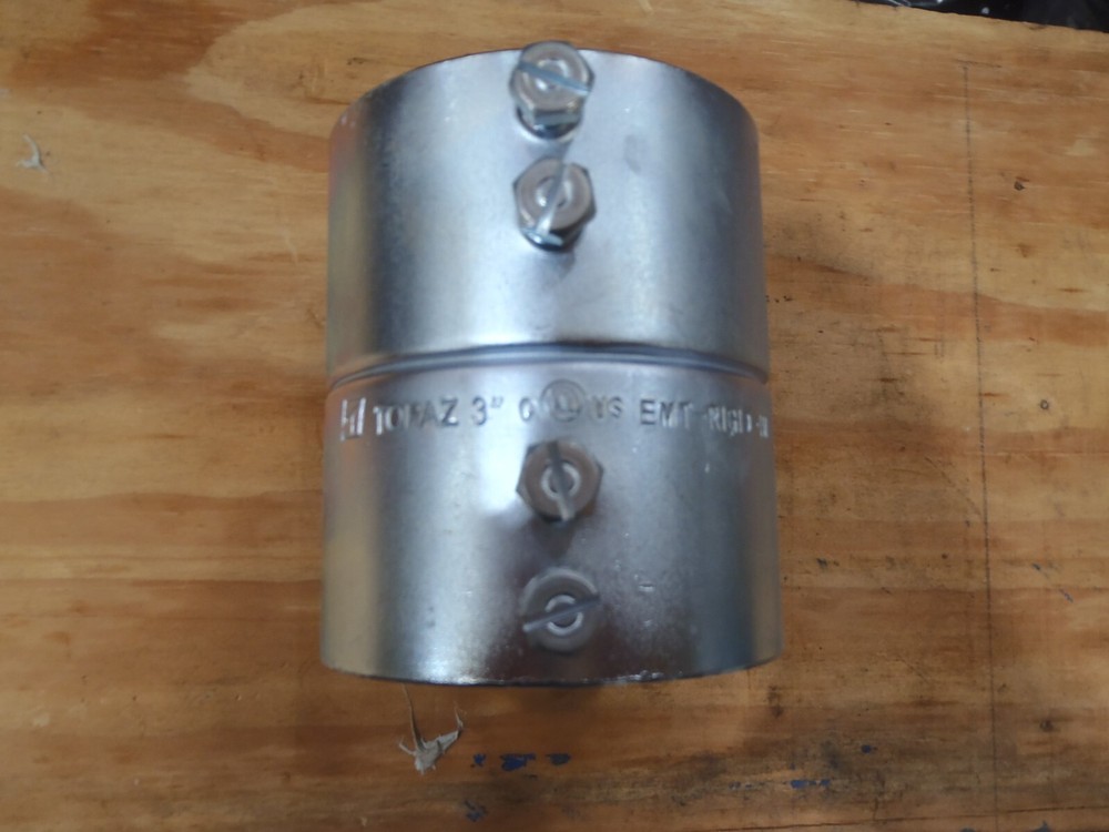 Topaz 3" Set Screw Coupling, Conduit EMT