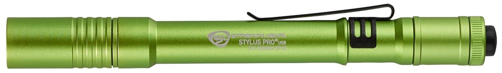 Streamlight Stylus Pro® USB LED Penlight Flashlight Lime 66144