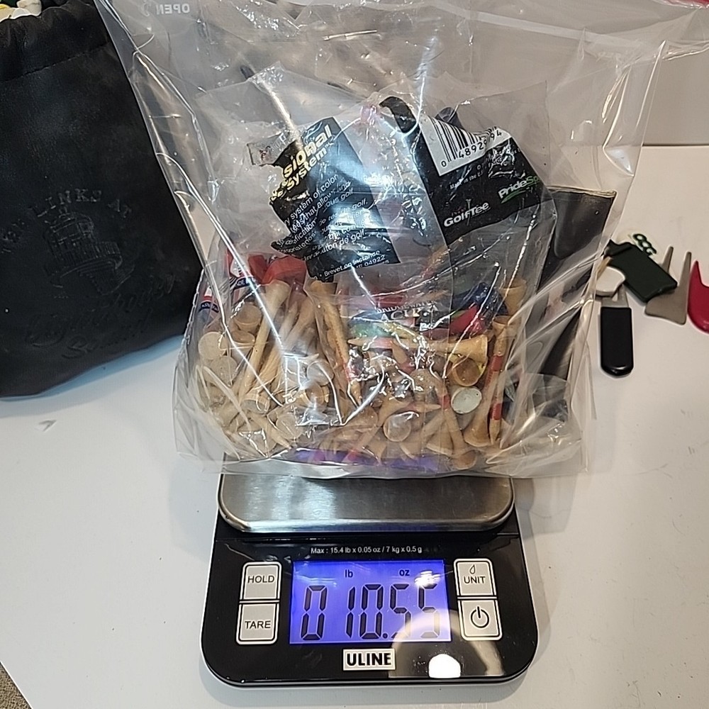 bulk golf tees used Diffrent Brands Some New